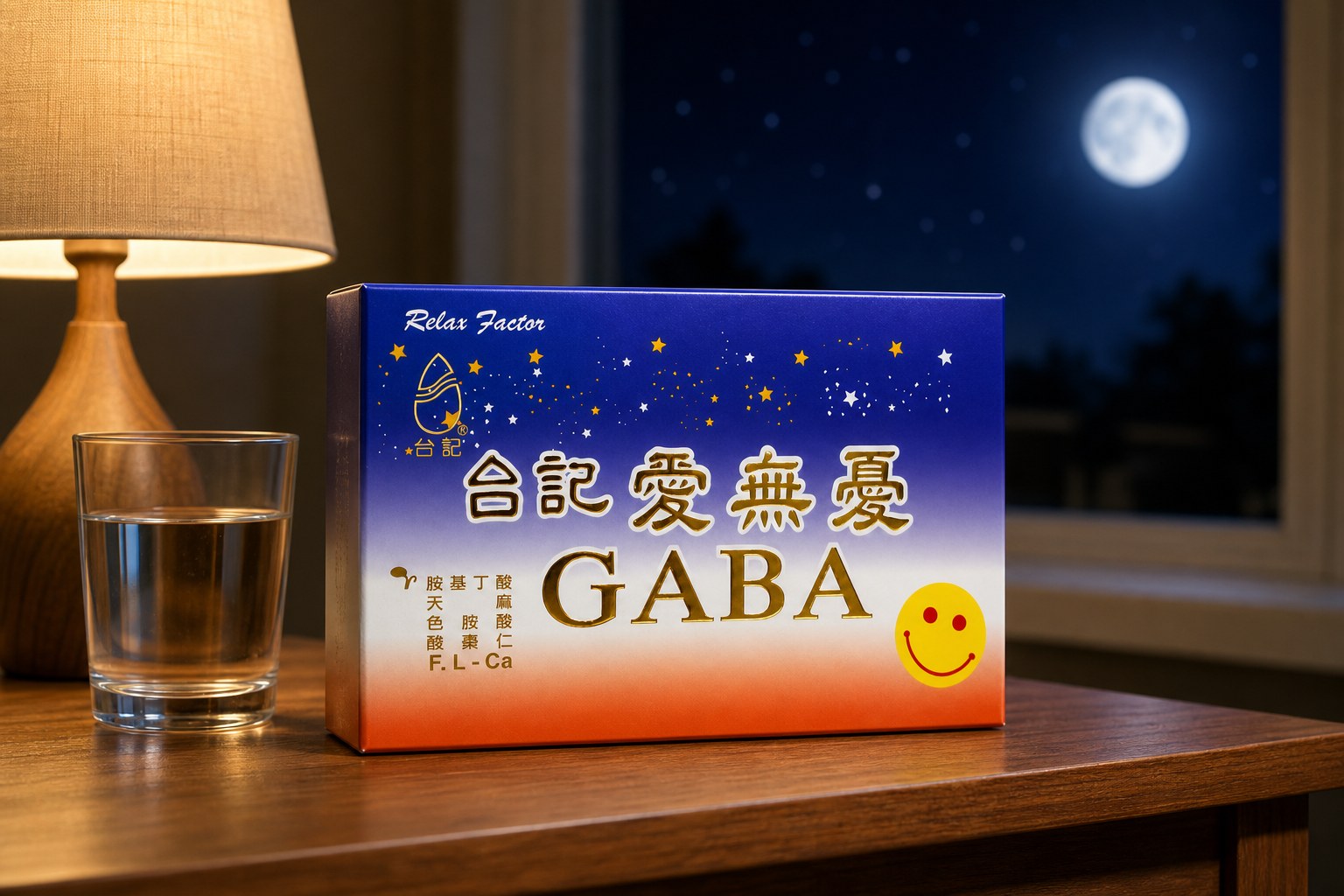 台記愛無憂GABA膠囊【GABA 150mg 七合一複方】