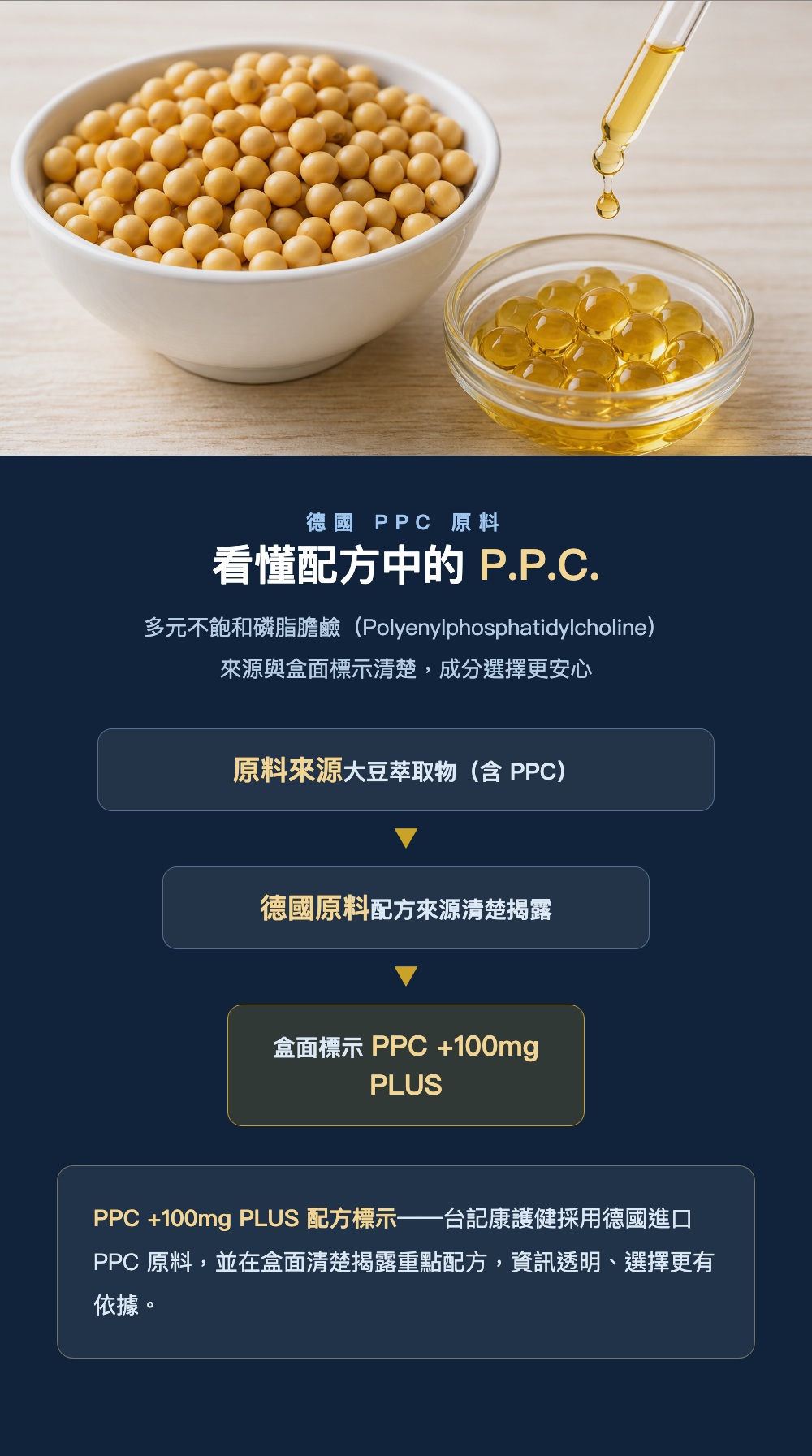 德國PPC多元不飽和磷脂膽鹼珍稀提煉