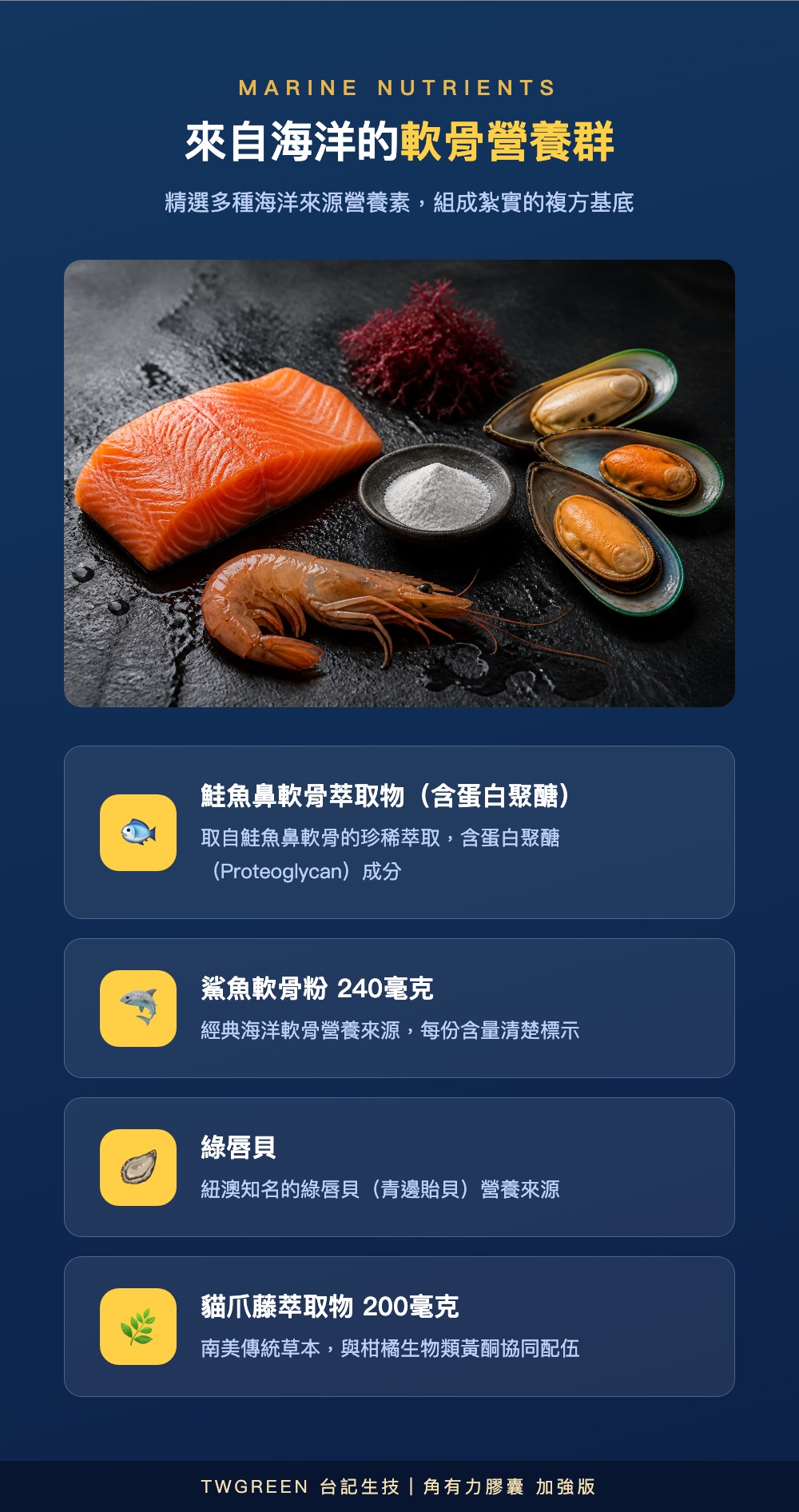 海洋軟骨營養群