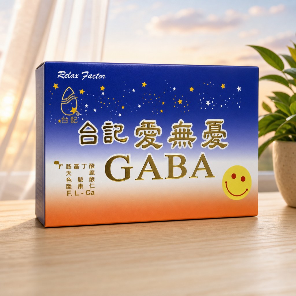 台記愛無憂GABA膠囊【GABA 150mg 七合一複方】